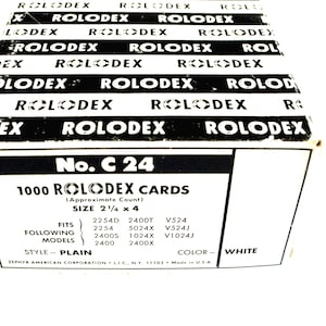 Vintage White Rolodex Cards. Vintage Paper Ephemera. Journal Cards. Junk Journal Paper. Mixed Media Cards. Art Cards. Vintage Note Cards.