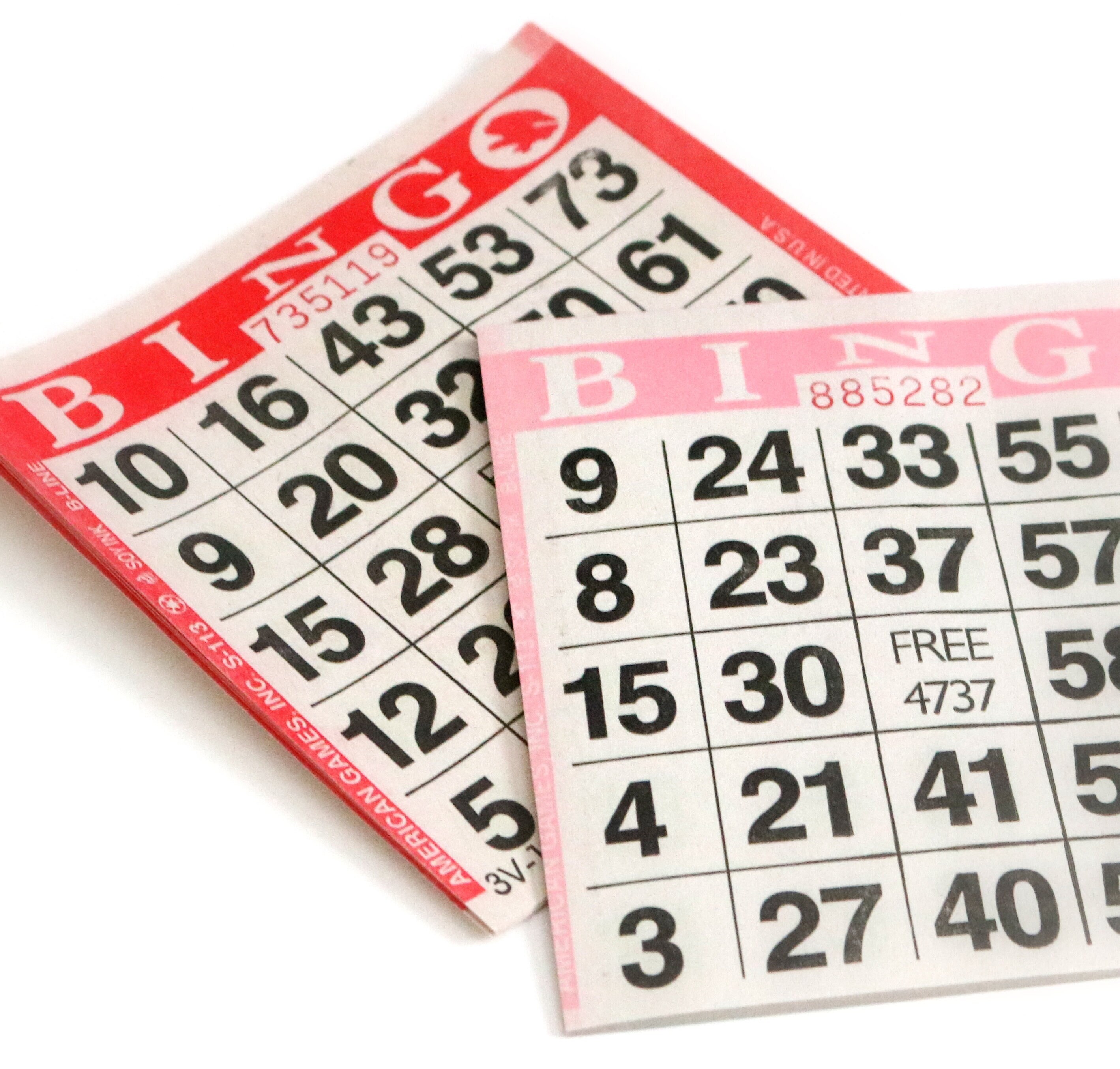 Valentine Bingo Cards. Pink Bingo Cards. Red Bingo Cards. Etsy