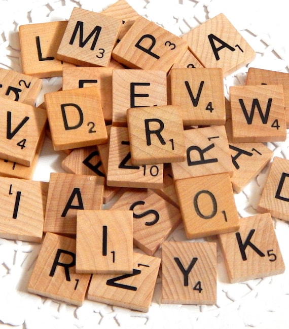 3 Complete Sets Wood Pieces Scrabble Letters ❤ 300 Scrabble Tiles For ❤