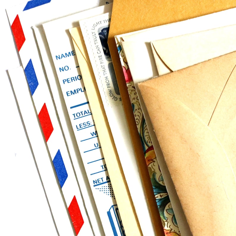 Vintage Recipe Card Ephemera: Handwritten Recipes, Junk Journal Supply (20pc Bundle) image 11