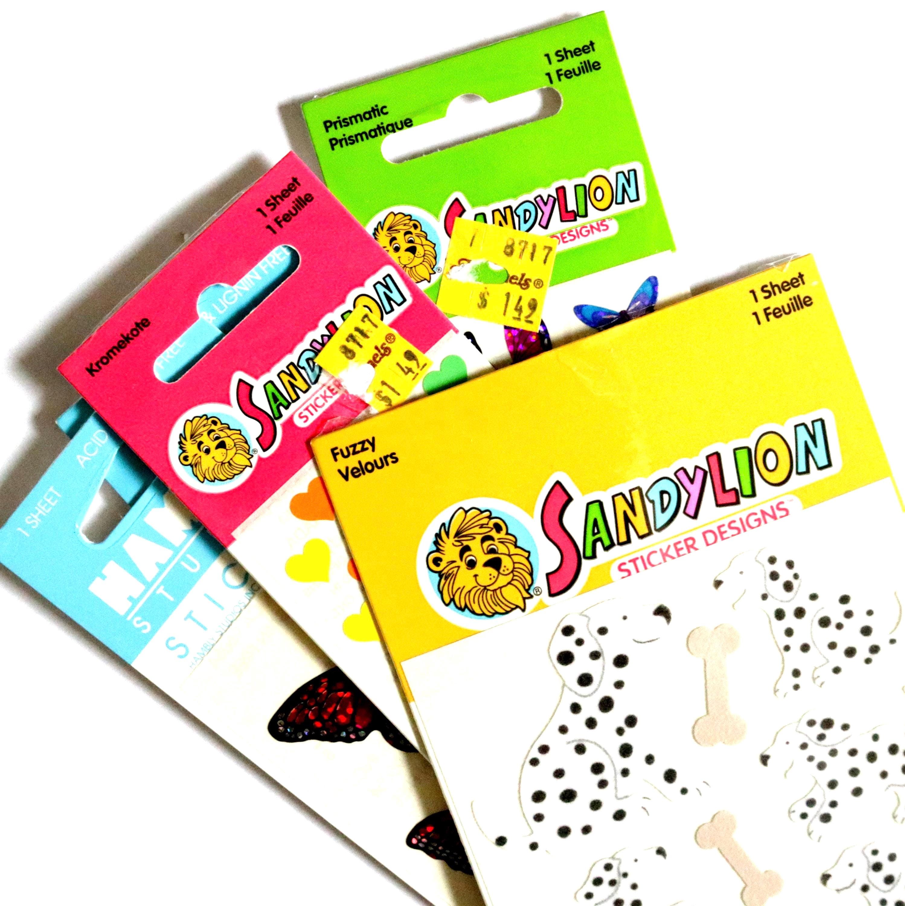 Sandylion Stickers - Etsy