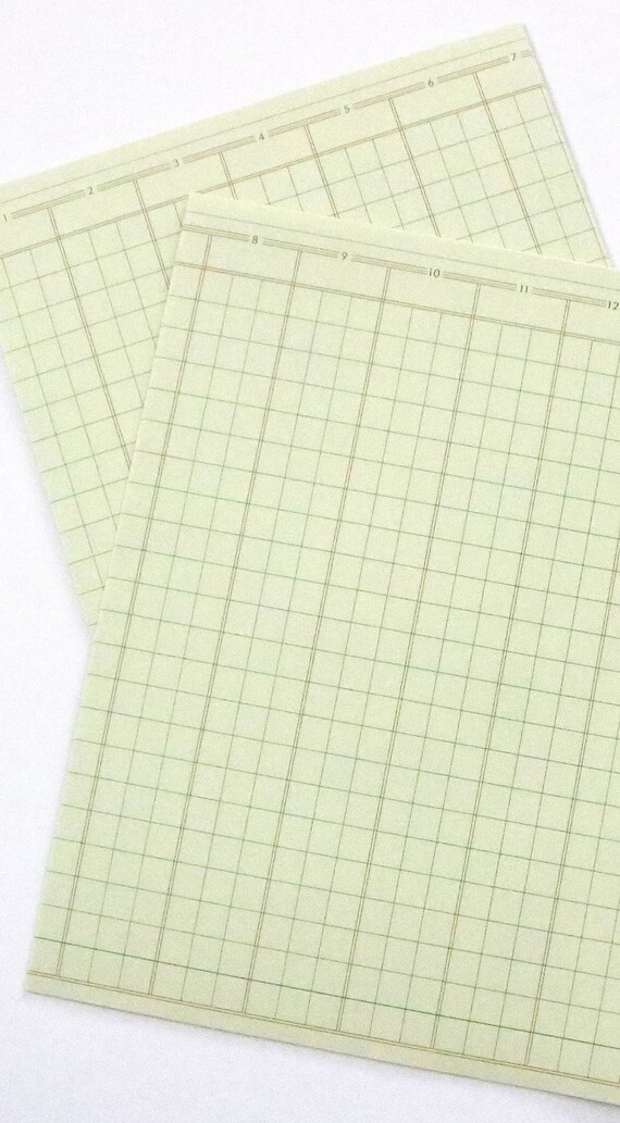 vintage graph ledger paper vintage paper ephemera paper etsy vintage graph paper