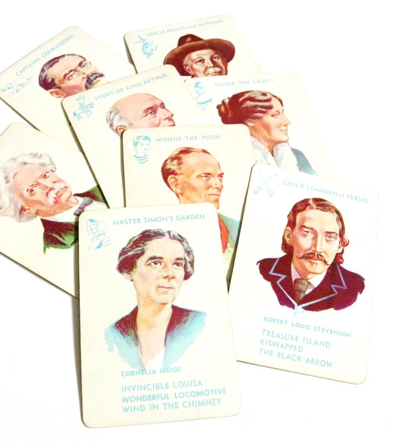 Vintage French Flash Cards: Ephemera, Junk Journal Paper image 9