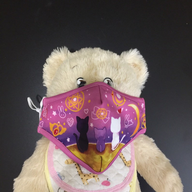 Sailor Moon Inspired Cats Magic Moon Luna Masks Adults and Etsy