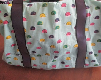 Snail Duffle Bag