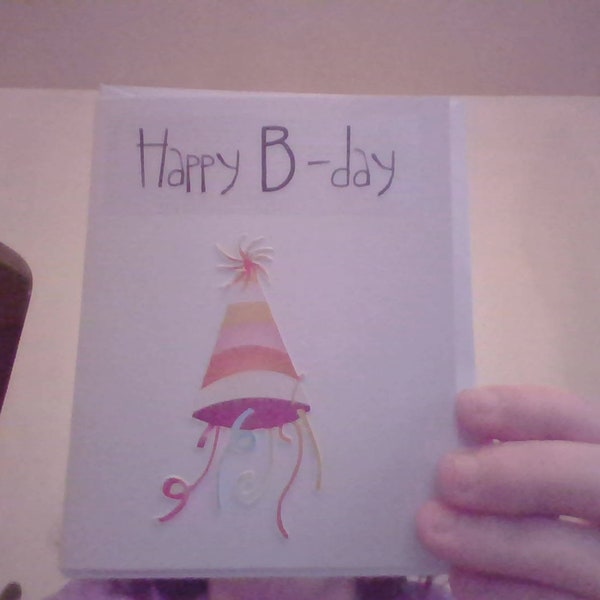 B Day Card - Etsy
