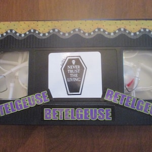 Bettlejuice VHS tape Lampe