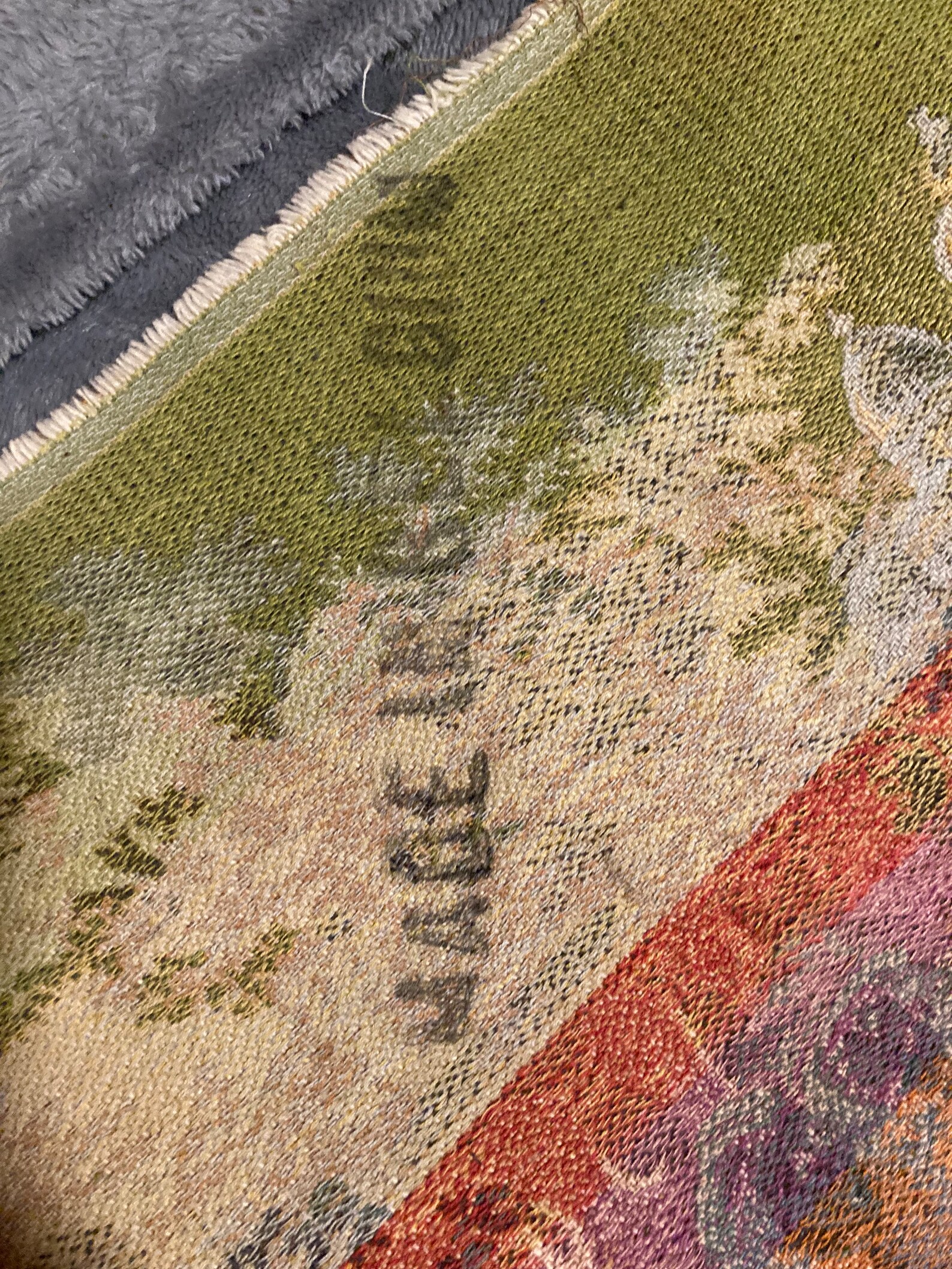 Belgium Tapestry Classic Scene Mid 20th Century Embroidery Cotton - Etsy