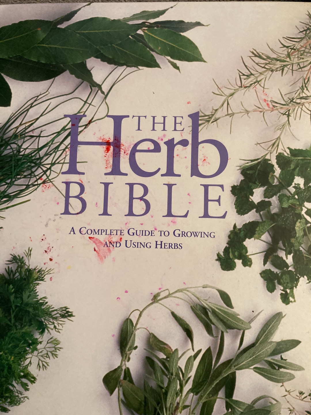 Herb Two 2 Book of Herbs N the Herb Bible Books USA Extra Books Learn