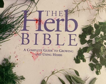 Herb Two 2 Book of Herbs N The Herb Bible Books USA Extra Books Learn Cook Basil Parsley Mint Oregano Medicinal Herbs Grow Dry Recipes Tips