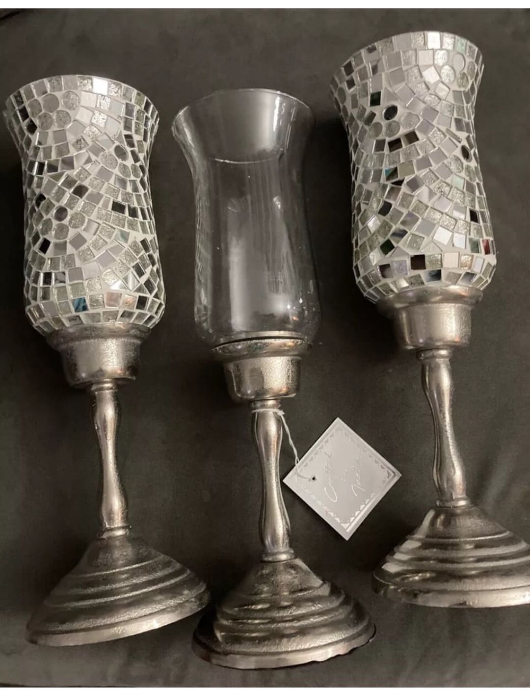 Home Decor Ceramic/Mosaic Glass Candle Holder