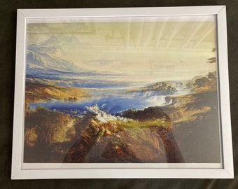 The Plains of Heaven by John Martin Art Print 13-1/4 X 10 Reproduction 2007