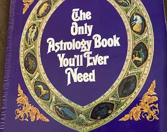 The Only Astrology Book You'll Ever Need by Joanna Martine Woolfolk Vintage