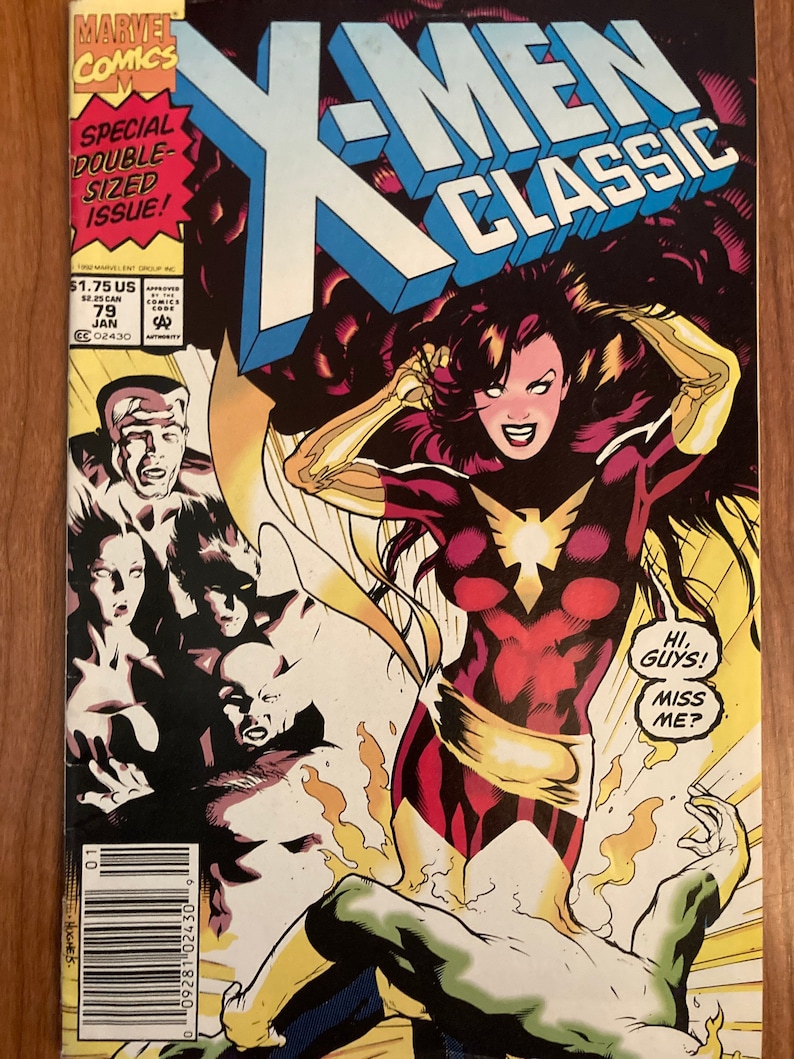 Stan Lee Jack Kirby Comics Book X-Men Classic Vol 1 No. 79 Wolverine Cyclops Storm image 1