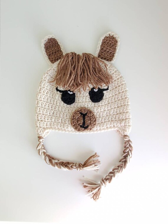 Baby Llama Hat Crochet Llama Hat Baby 