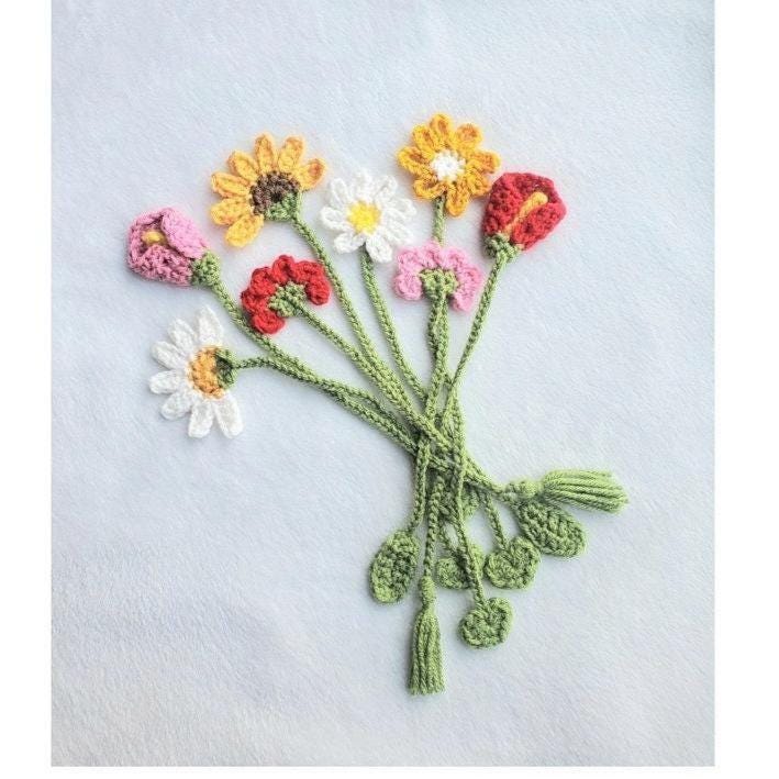 38 Flower Bookmark Crochet Patterns to Add a Handmade Touch to Reading Time 9 4 Flower bookmark patterns