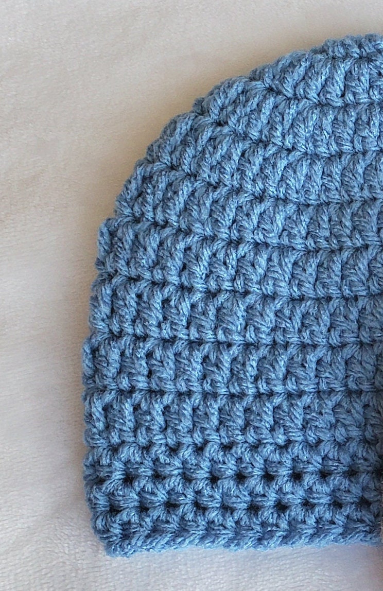 EASY Crochet Pattern Hat, Simple Pattern for Preemie to Adult, Child ...