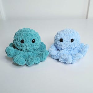 Octo Patterns 2 in 1 No Sew Octo Crochet Patterns, Octopus Plushie Patterns, Quick ...