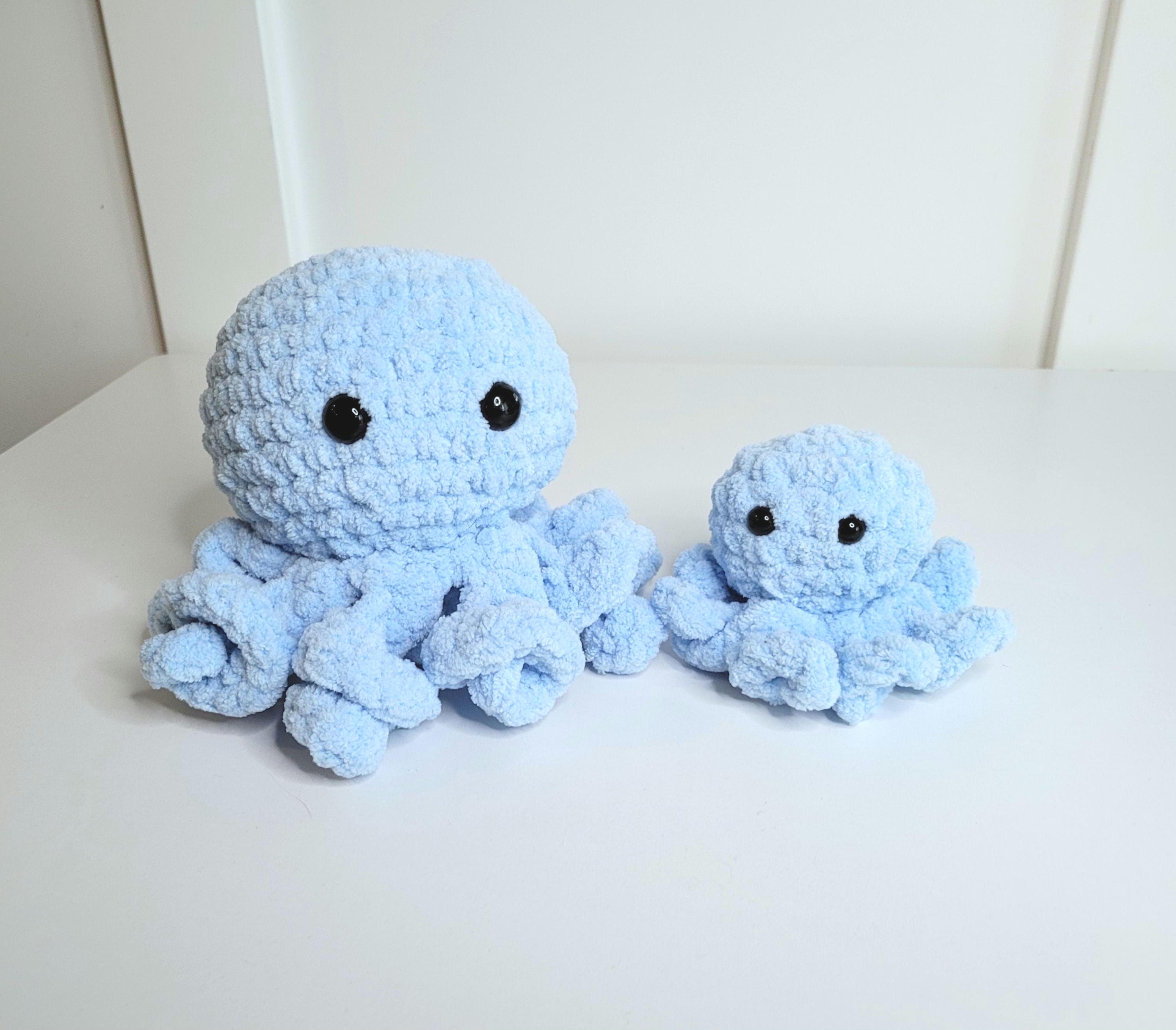 Octo Patterns 2 in 1 No Sew Octo Crochet Patterns, Octopus Plushie Patterns, Quick ...