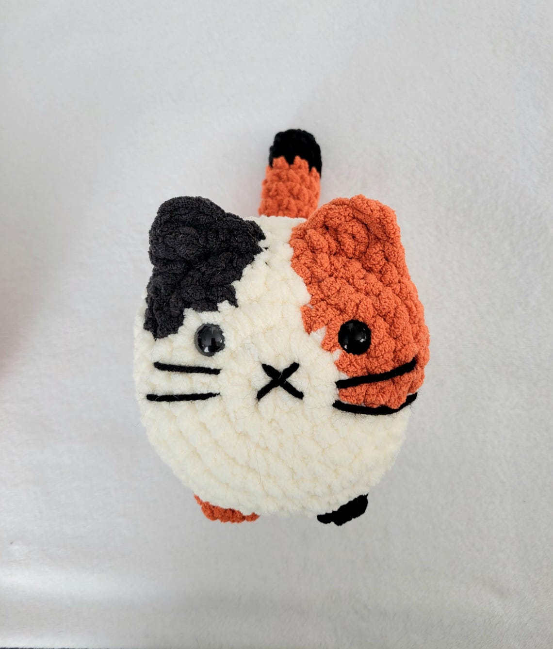 2 Calico Cat Crochet Patterns, Kitty Plushie Patterns, Calico Kitten ...