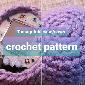 Tamagotchi On + Tamagotchi Meets Case Cover - DIGITAL Crochet PATTERN