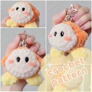 Waddle Dee Keychain- DIGITAL Crochet PATTERN