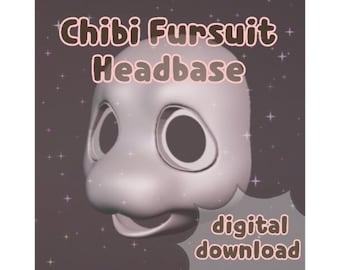 Base de disfraz de Chibi - Disfraces de hadas de Furgetful - DESCARGA DIGITAL DEL MODELO 3D