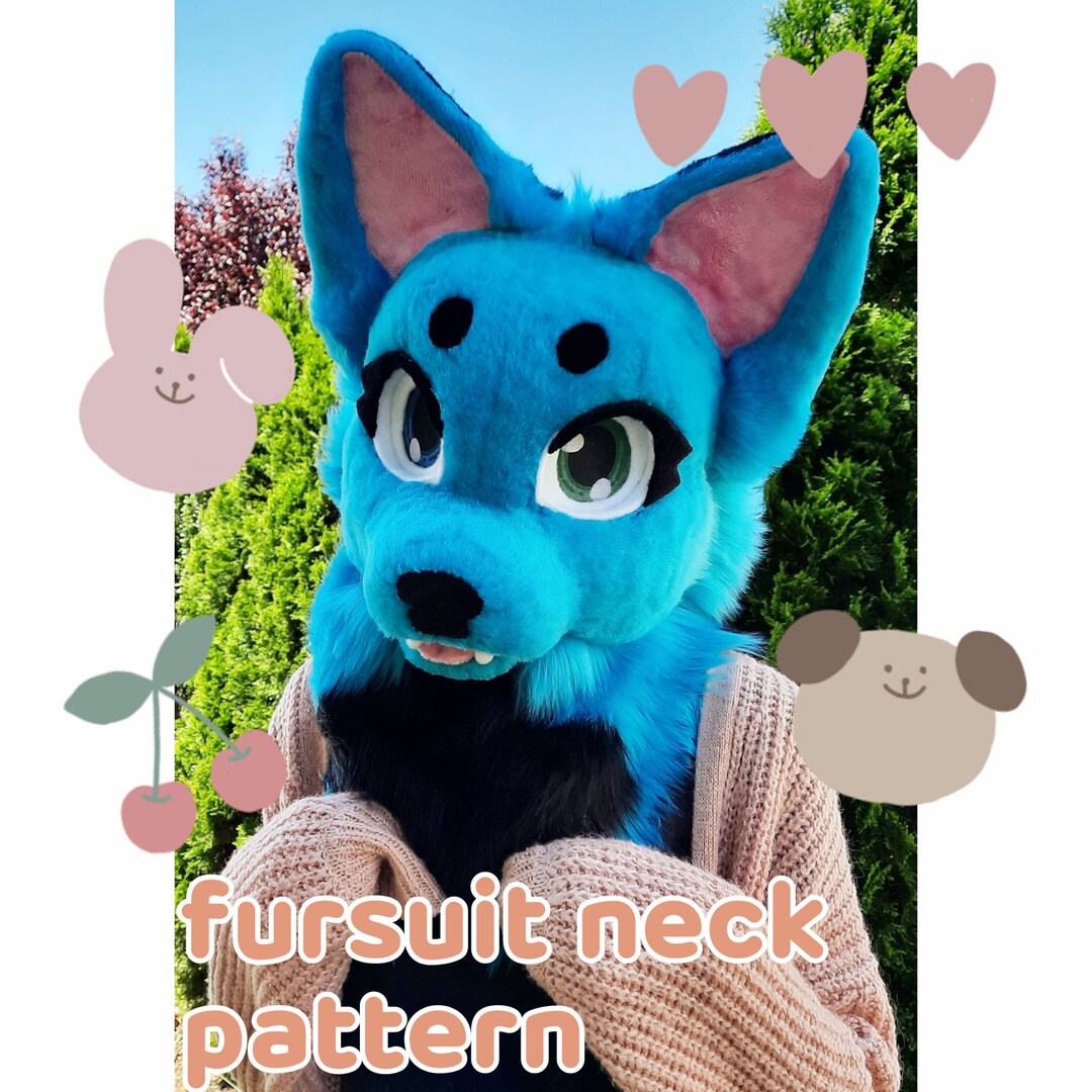 Fursuit Neck Furgetful Fae Fursuits DIGITAL Sewing PATTERN Etsy