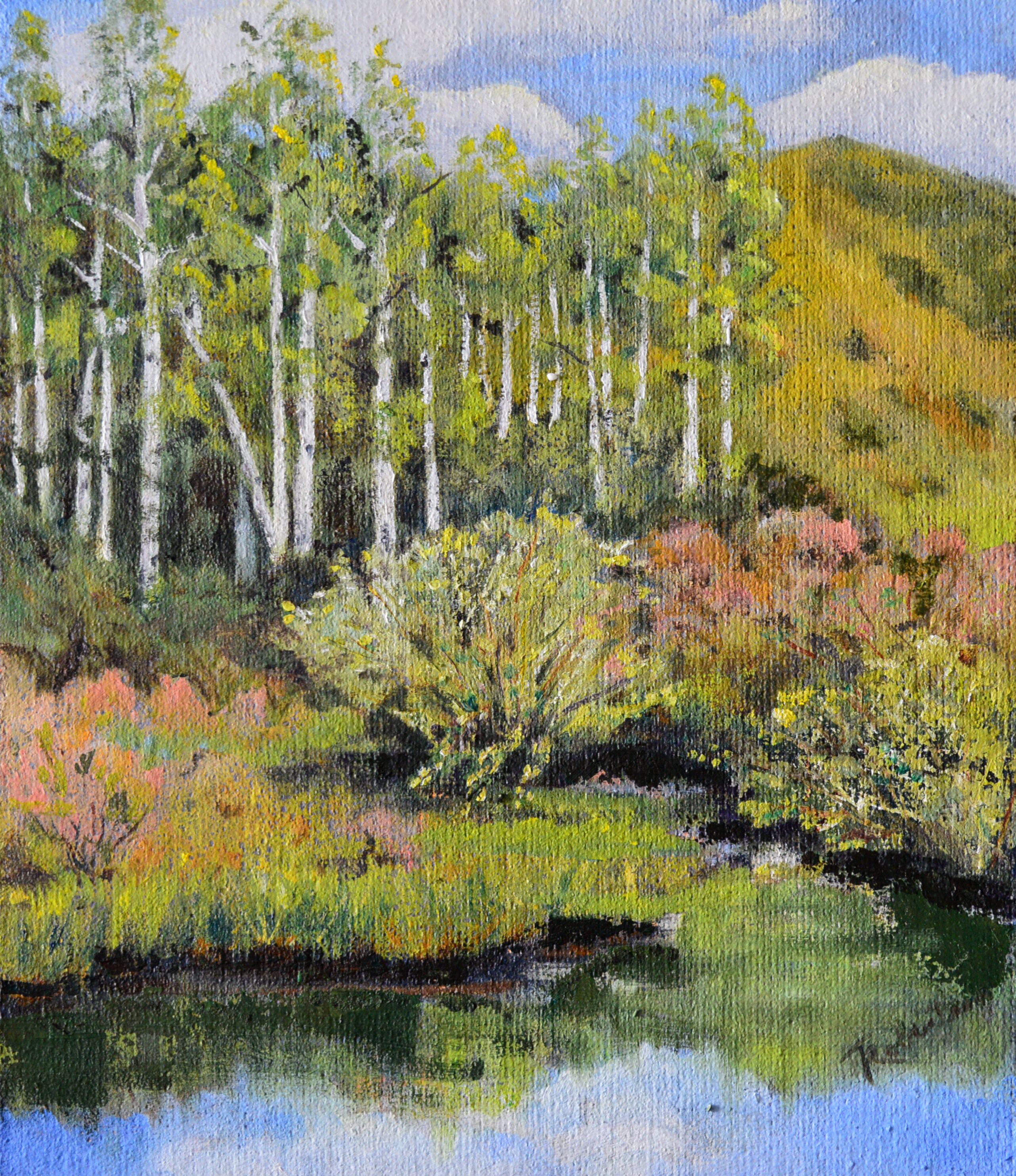 Paintings Of Aspen Trees In The Fall – FNUYV