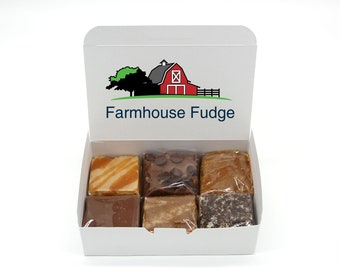 Farmhouse Fudge:  6 Piece Fudge Party Pack