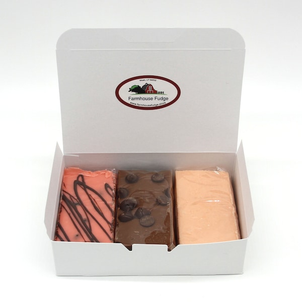 Farmhouse Fudge:  Valentines Day Fudge Sampler