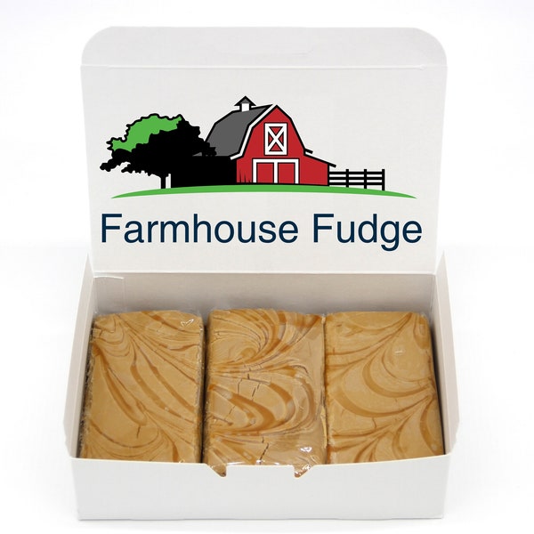 Farmhouse Fudge:  Penuche Praline Fudge 3 Piece Box