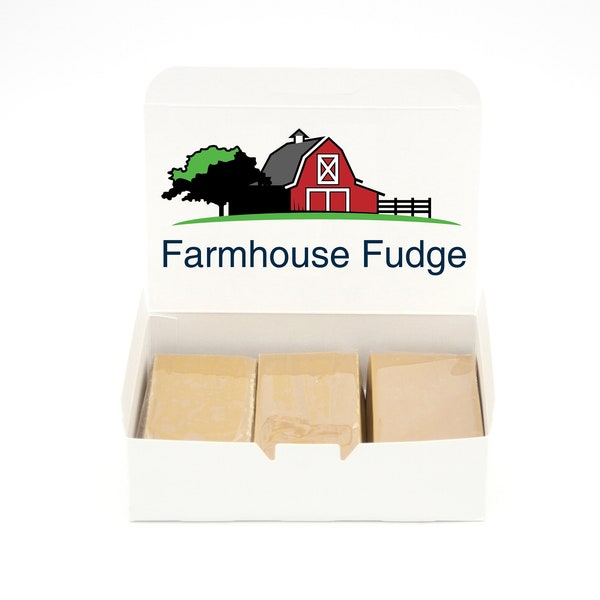 Farmhouse Fudge:  Penuche Fudge 3 Piece Box