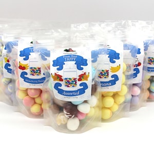 Farmhouse Fudge: Freeze Dried Taffy Light, Crunchy Candy in Assorted Flavors – 2 oz. Resealable Bags – Unique Sweet Treat for Gifts & Snacks