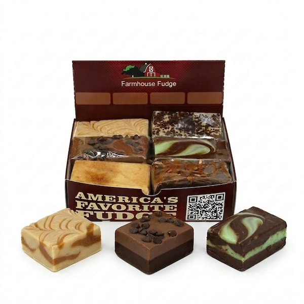 Farmhouse Fudge:  3 Piece Build Your Own Fudge Box