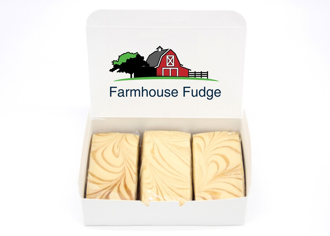 Farmhouse Fudge Chewy Praline Fudge 3 Piece Box Etsy