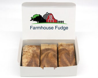 Farmhouse Fudge:  Cappuccino Fudge 3 Piece Box