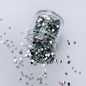 4mm Galaxy Resin Rhinestone, Rhinestone, Resin