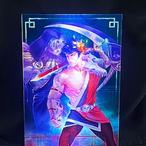 God of Blood | Metal Art Poster | 6&quot; x 10&quot;