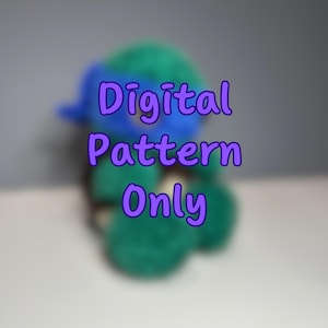 PATTERN** Baby Fighter Turtle Crochet Pattern