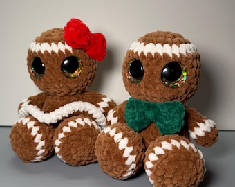 PATTERN** Baby Gingerbread Boy and Girl