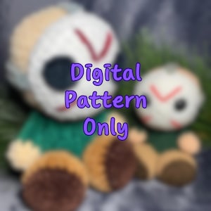 PATROON*** Masked Killer-haakpatroon. Geen fysiek item