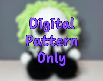 PATRÓN*** Patrón de crochet para niño escarabajo con modificaciones