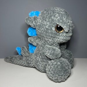 PATTERN*** Kaiju Kid/ T-Rextar crochet pattern pdf