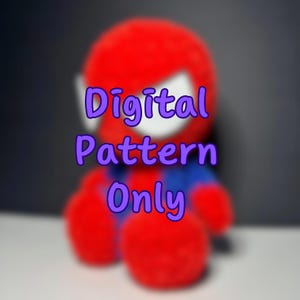 PATRÓN** Patrón de crochet para niño araña