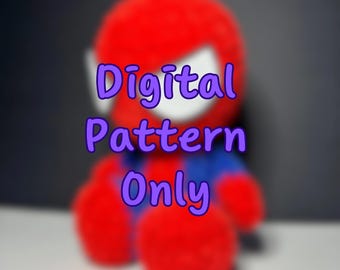 PATTERN** Spider Kid Crochet Pattern