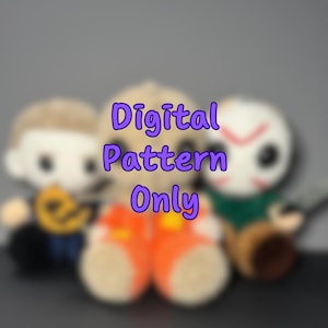PATTERN PACK**Masked Killer, Pumpkin Kid, Slasher Man