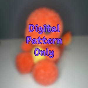 PATTERN**Baby Fire Dragon Crochet Pattern