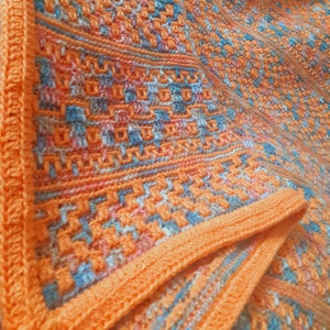 Ziggy mosaic overlay crochet pattern