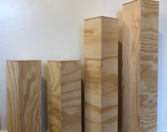 Plywood Pedestal